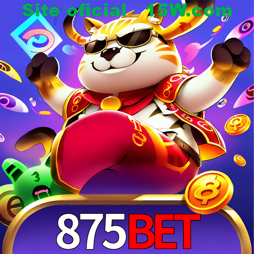 Imagem promocional da 875bet mostrando a plataforma e suas vantagens